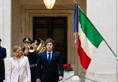 Fratelli d’Italia! El presidente Javier Milei se reunió con su par de Italia, Sergio Mattarella